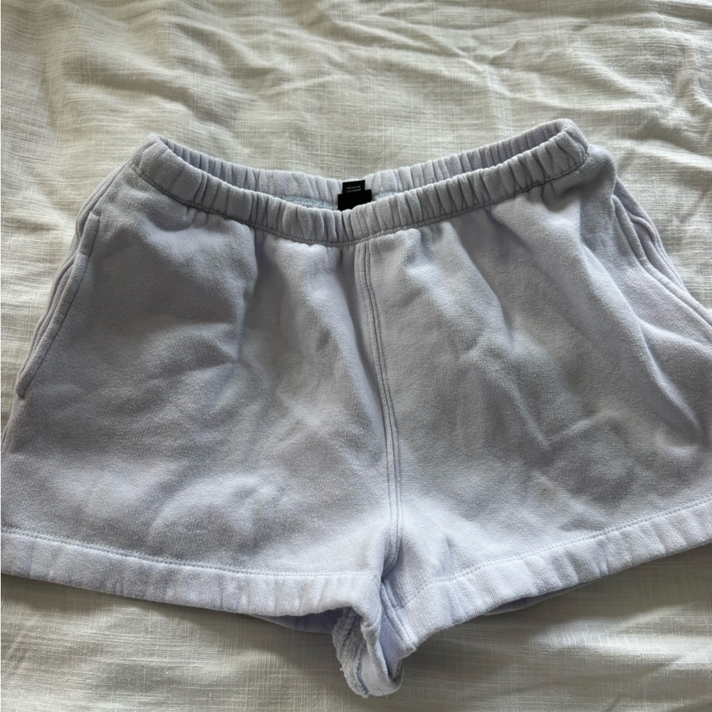 Women’s Comfy Cozy Shorts Light Blue Periwinkle Wild Fable Target Size Small